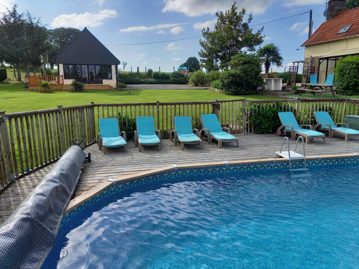 La Gasteboisiere With Swimming Pool And Games Room Le Mesnil-Adelee ภายนอก รูปภาพ