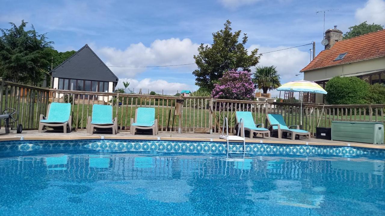 La Gasteboisiere With Swimming Pool And Games Room Le Mesnil-Adelee ภายนอก รูปภาพ